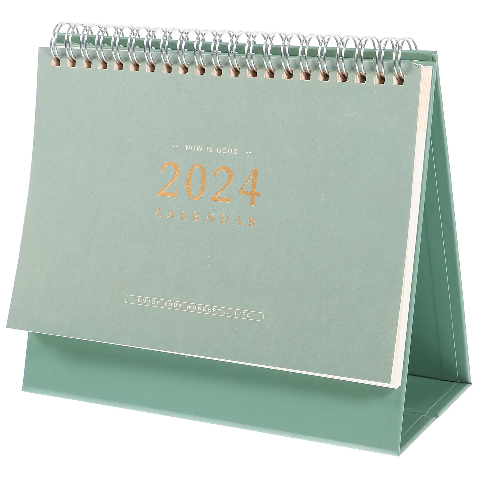 

Business Desk Calendar Olive Green Standing Decorate Practical Desktop Calendars Paper Teacher