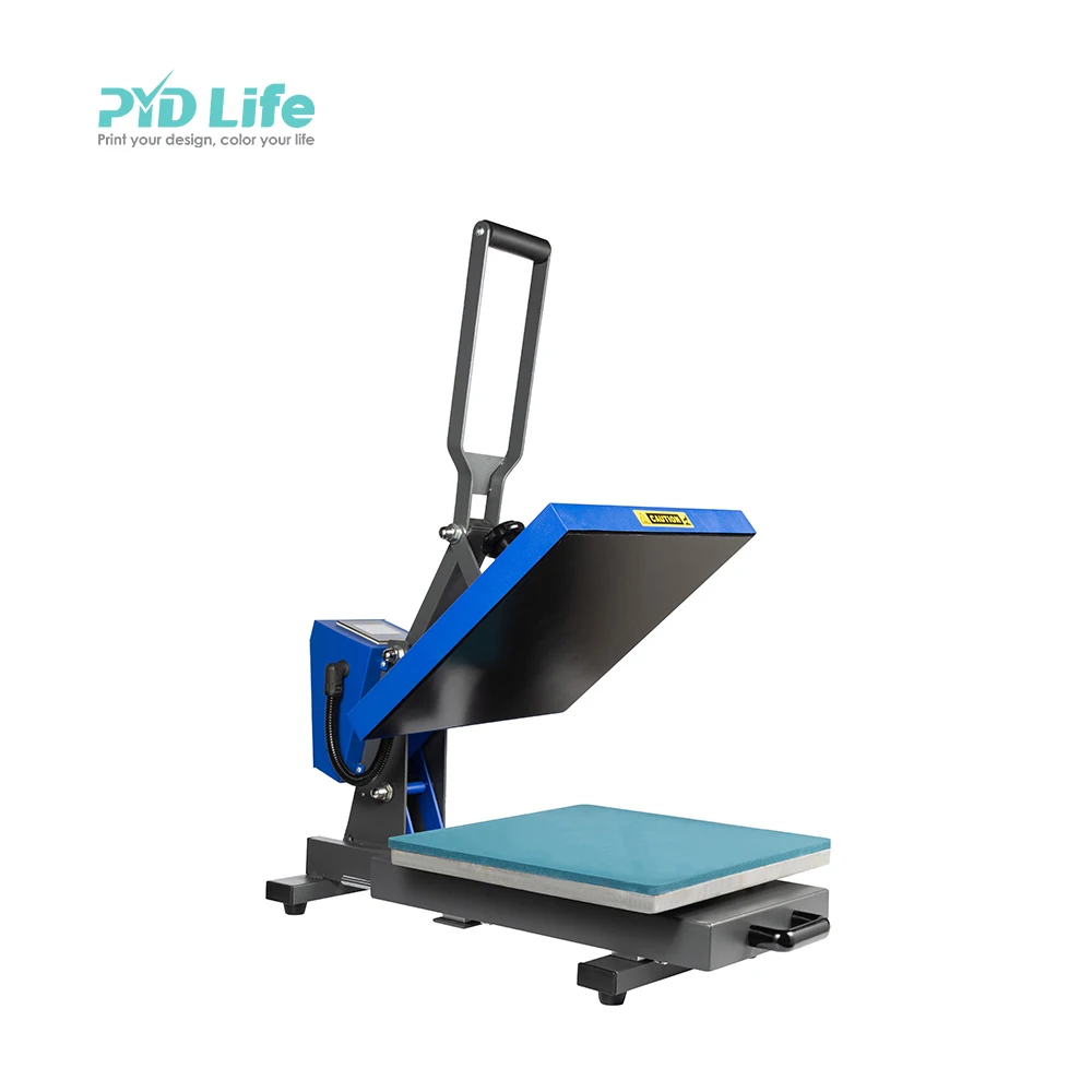 PYD Life Hot Sale Auto Drawer Blue 38x38 40x50 40x60 cm Large Format Sublimation Heat Press Transfer Machine