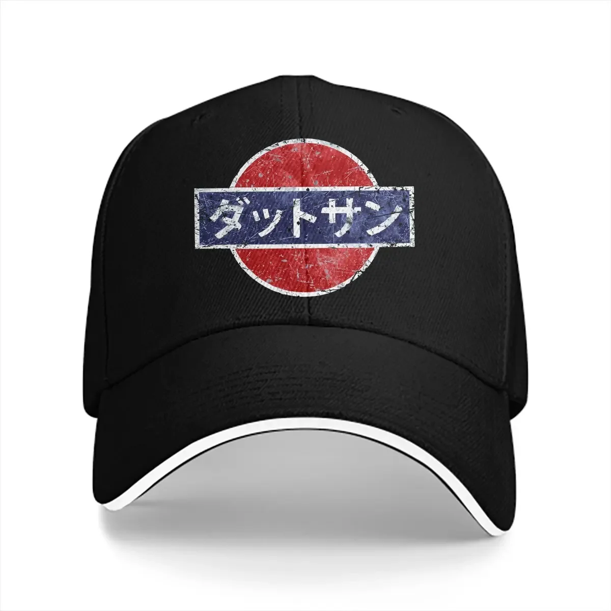 

Washed Men's Baseball Cap Datsun Vintage Japanese Car Classic Sports Snapback Caps Dad Hat Hats