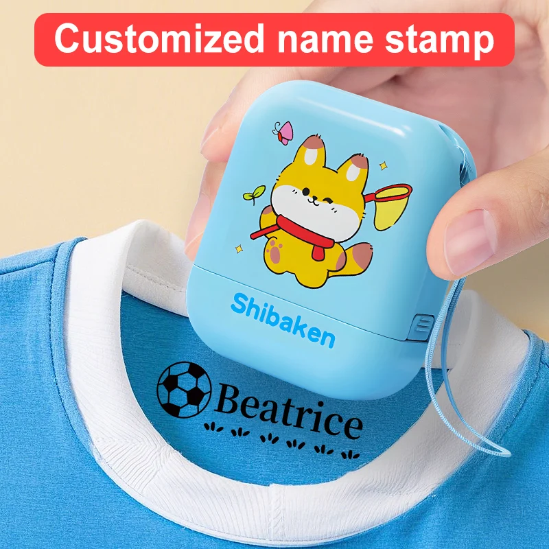 ‌Custom Name Stamp Kit-Personalized Waterproof Toy for Kids Gift,School Supplies & Travel,Non-Fading Educational DIY Craft Tool