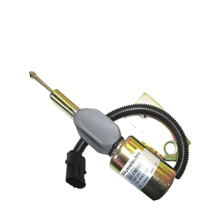 Elektrozawór stopu TLF SA-4941-12 12V do silnika Cummins 4BT