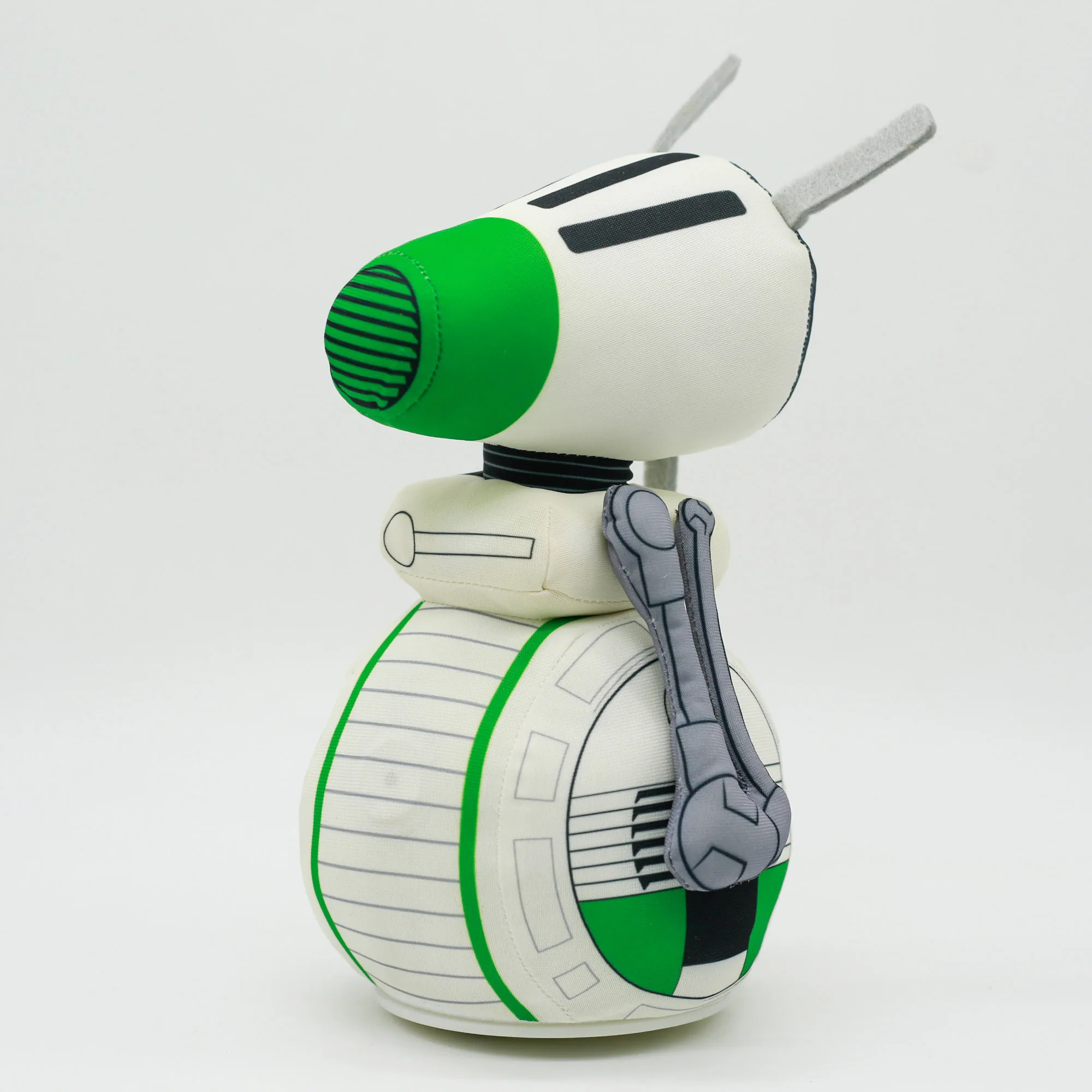 Brinquedo de Pelúcia Elétrico do Robô D-O do Filme Star Wars com Som Ativado por Toque e Velocidades Variáveis - Presentes de Natal