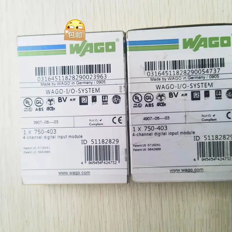 WAGO750-402 750-504 750-455 750-469 750-468 750-454 750-460  new and original