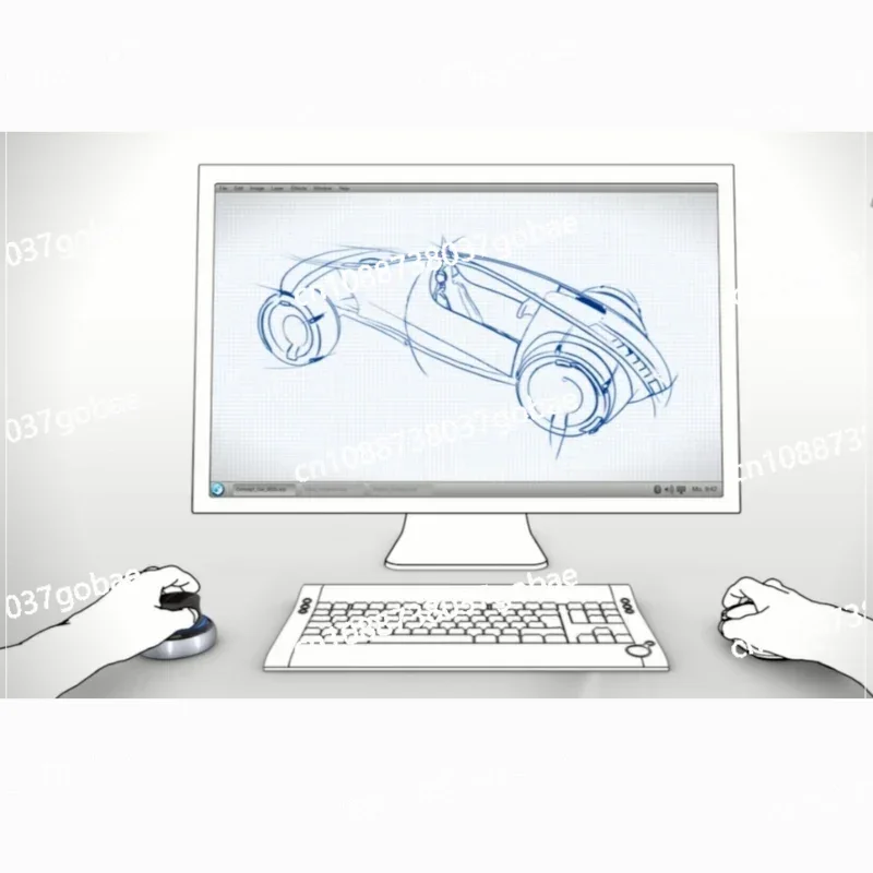 3Dconnexion SpaceMouse Wireless Mouse CAD Drafting