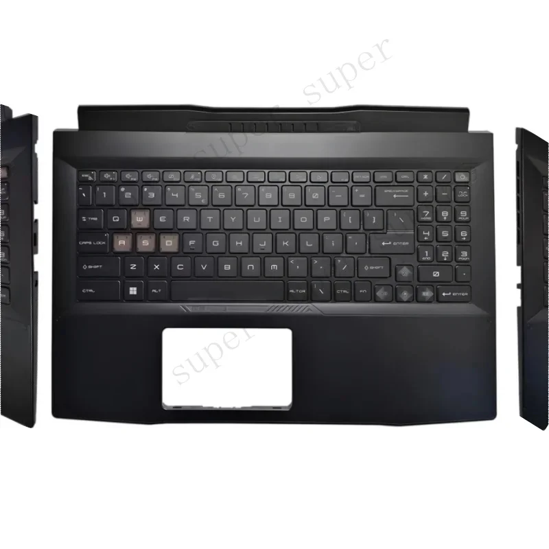 Replacement Upper Case Palmrest New For MSI Katana 15 MS-1585 Series Laptop US Layout