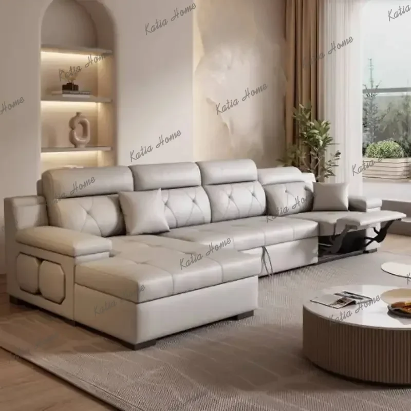 Water Proof Living Room Sofa Armrest Electric Lounges Bedroom Living Room Sofas Recliner Luxury Divano Letto Home Furniture