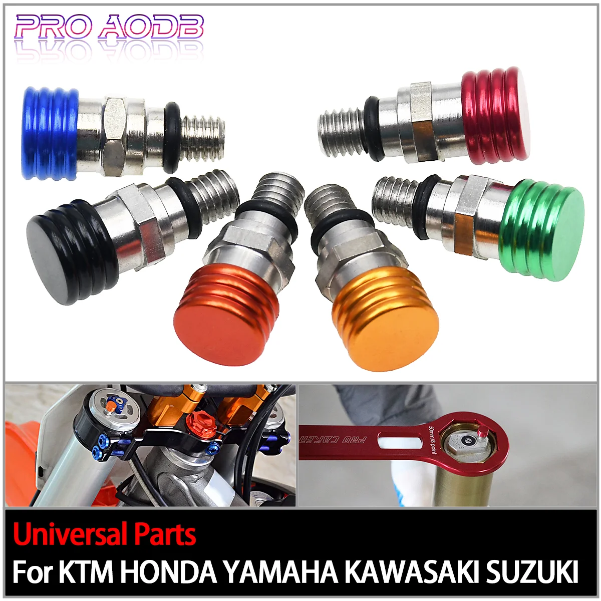 M4x0.7 Fork Air Bleeder Valves For KTM EXC 300 SX 125 250 XC 350 450 Enduro R SMC R 990 Adventure For Husqvarna BETA GASGAS