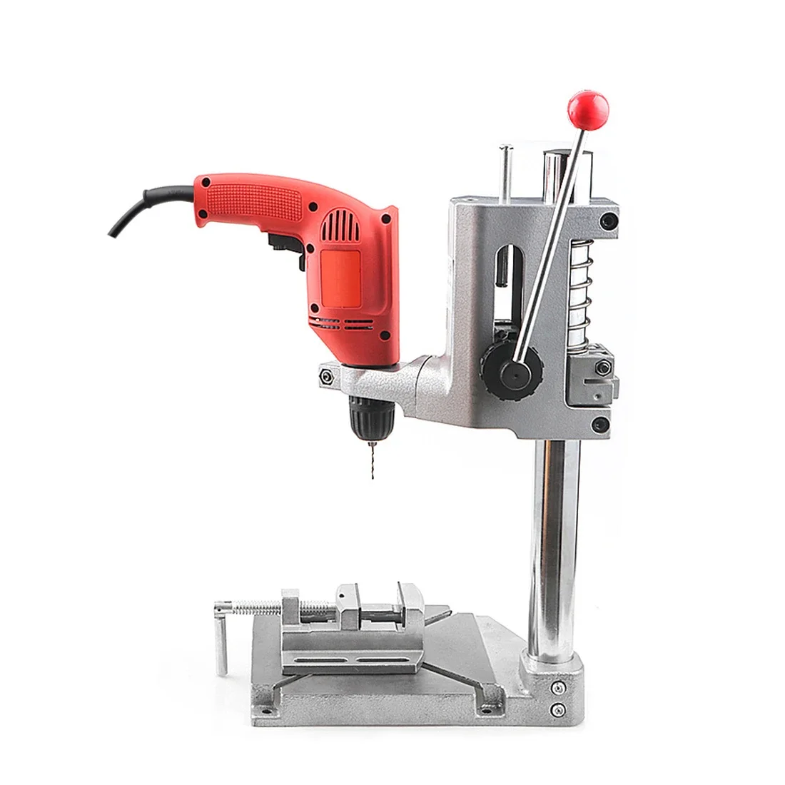 Electric Bench Drill Stand Single-Head Electric Drill Base Frame Drill Holder Power Grinder Accessories For Woodwork Rotary Tool