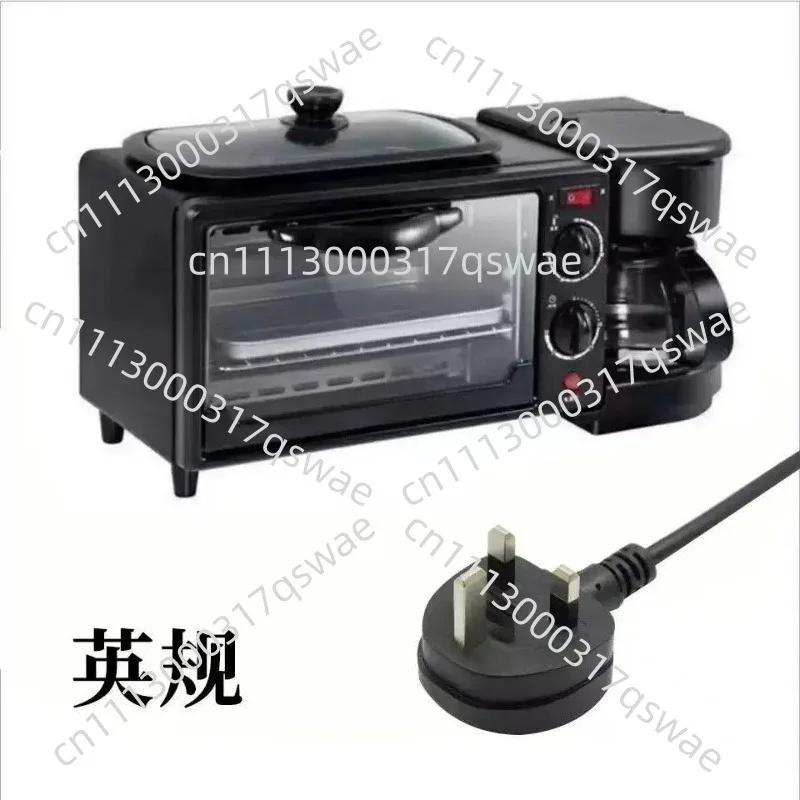 3-in-1 Multifunctional Breakfast Machine Toaster Mini Oven Coffee Maker 110V220V  For Household Use