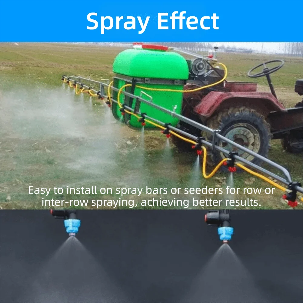 80 Degree Agricultural Sprayer Nozzle Ceramic Core Anti-drip High Pressure Nozzle Ceramic Hollow Cone Nozzle