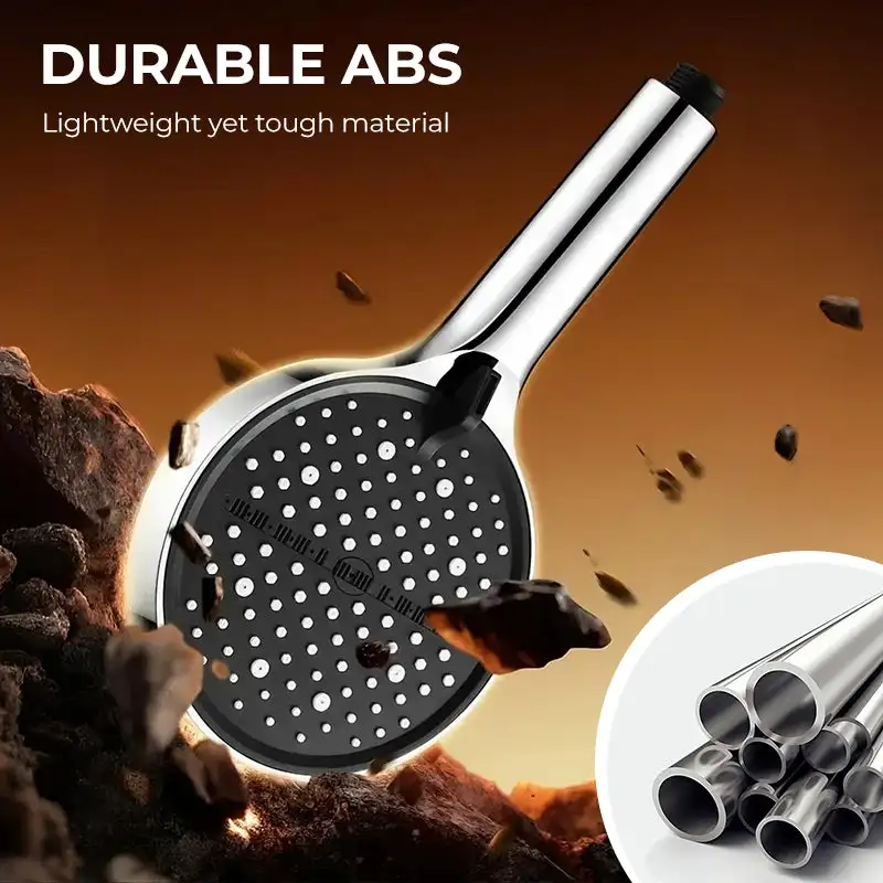 

15CM Large Panel Nozzle 7 Modes Shower Head High Pressure Water Massage Shower Head Bathroom Bathing tools