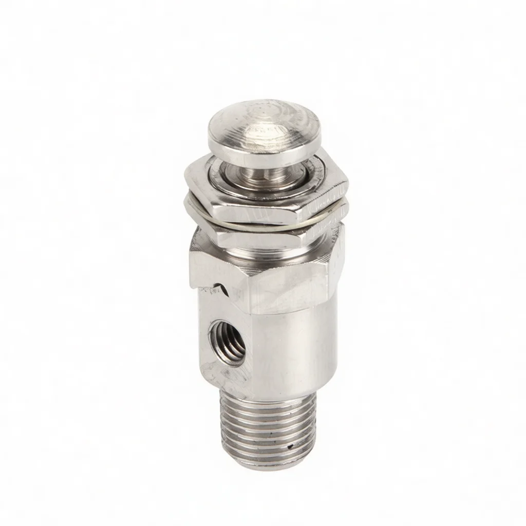 Industrial Pneumatic Manual Valve Mechanical Button Trigger Switch TAC Series Lever Air Flow Logic Reliable Gas Circuit Mechanis