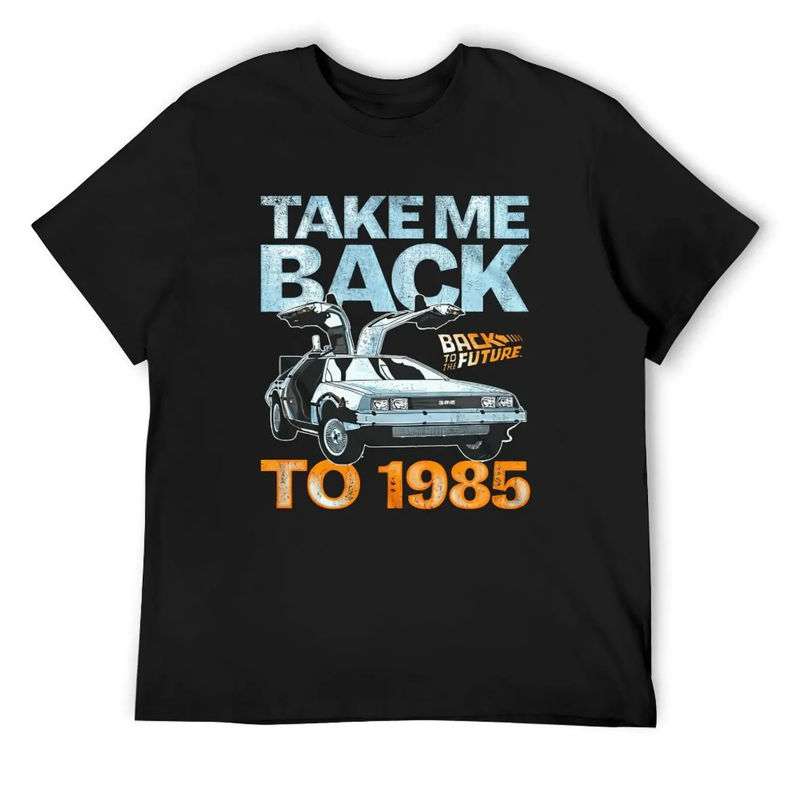 New OFFICIAL Back to The Future Take Me Back to 1985 DMC Delorean T Shirt Harajuku T-shirt 100% Cotton Graphics Tshirt Tops image 3