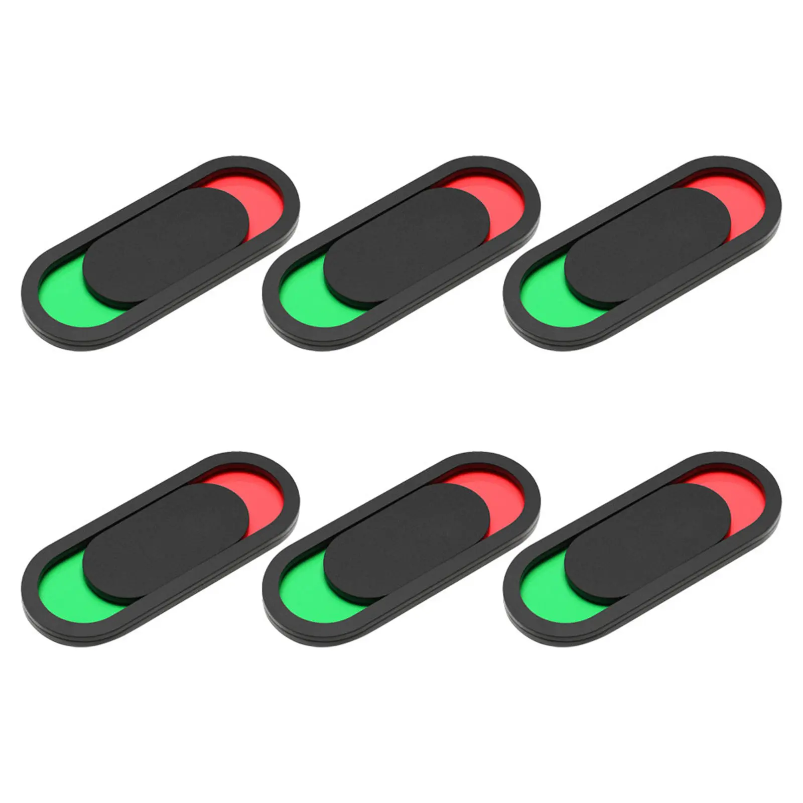 6Pcs Easy Install Acrylic Sliding Door Signs Vacant Occupied Privacy Indicator for Office Conference Room Bathroom Restroom