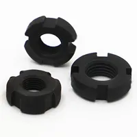 1Pc GB812 DIN981Round Nut Slotted Nut Four Slot Nut M10 M12 M14 M16 M18 M20 M22 M24 M25 M27 M30 M33 M35
