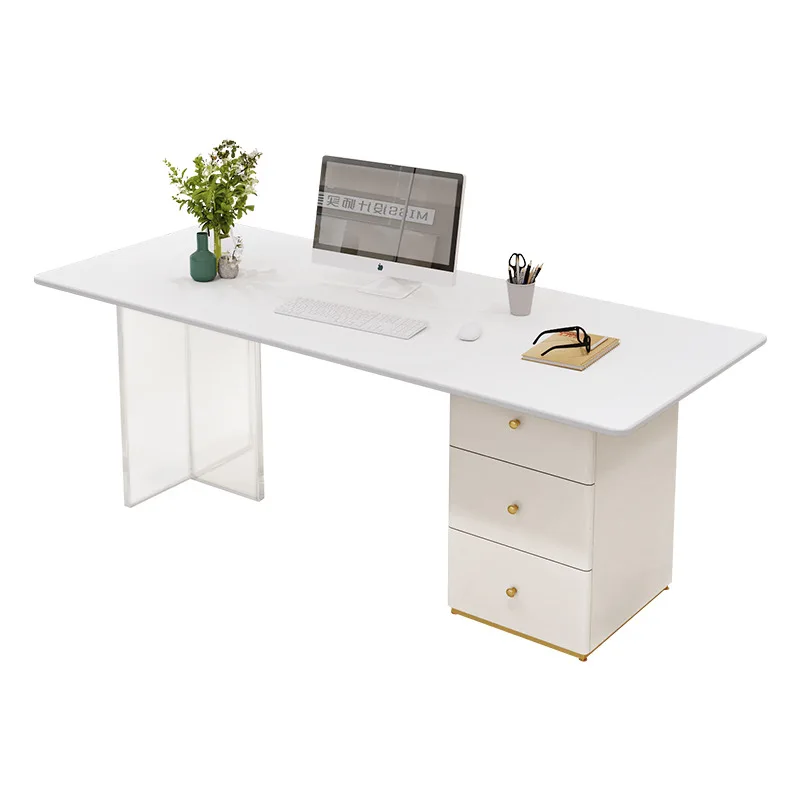 

Beauty shop Medical beauty consultation room Light luxury high-end negotiation Reception rock slab desk Skin testing Face room