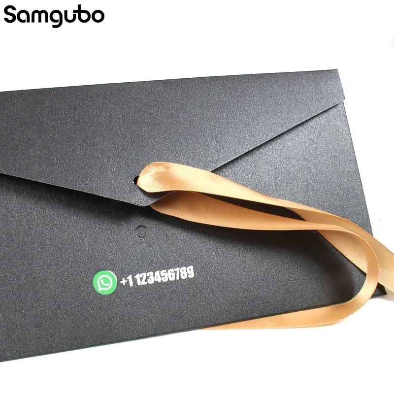 10 envelopes luxuosos de papel pérola para casamentos e negócios, personalização do logotipo de suporte