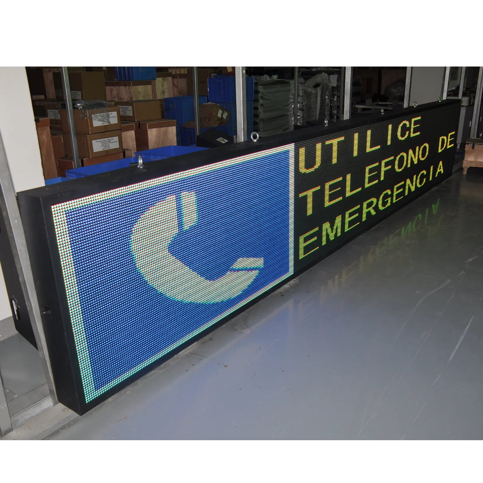 LED Traffic Speed Limit VMS Digital Display Smart City Motorway Guidance Sign