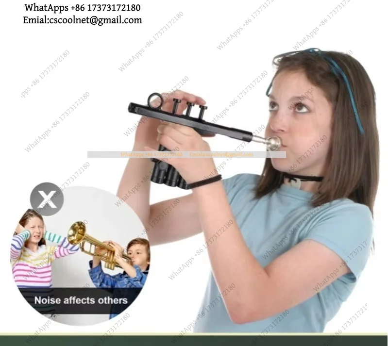 Trumpet Practice Tool Piston Fingering Breath Trainer Finger Trainer For Adults Children