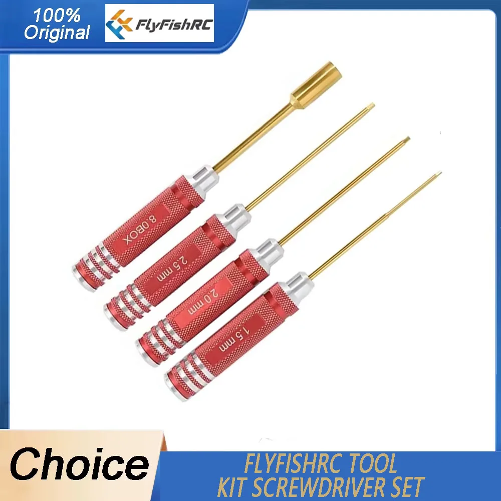 

Набор инструментов FlyFishRC, набор отверток для самолета FPV RC, детали для дрона дальнего действия для фристайла