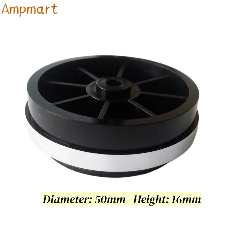 ABS-Heißpräge-Füße für Lautsprecher, Audiosysteme und Verstärkergehäuse; Anti-Vibrations-Füße, 50 x 16 mm – Detail 3