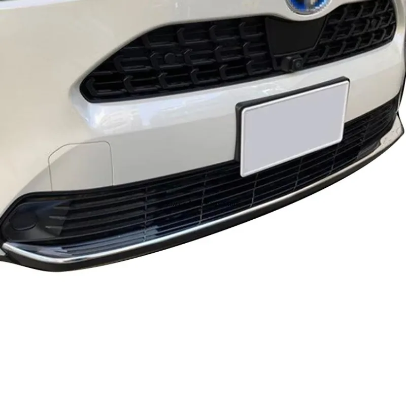 Высококачественный хромированный автомобильный Стайлинг из нержавеющей стали, внешние аксессуары, хромированная накладка на передний бампер для Toyota Yaris Cross 2020 2021 Высококачественный хромированный автомобильный Стайлинг из нержавеющей стали, внешние аксессуары, хромированная накладка на передний бампер для Toyota Yaris Cross 2020 2021