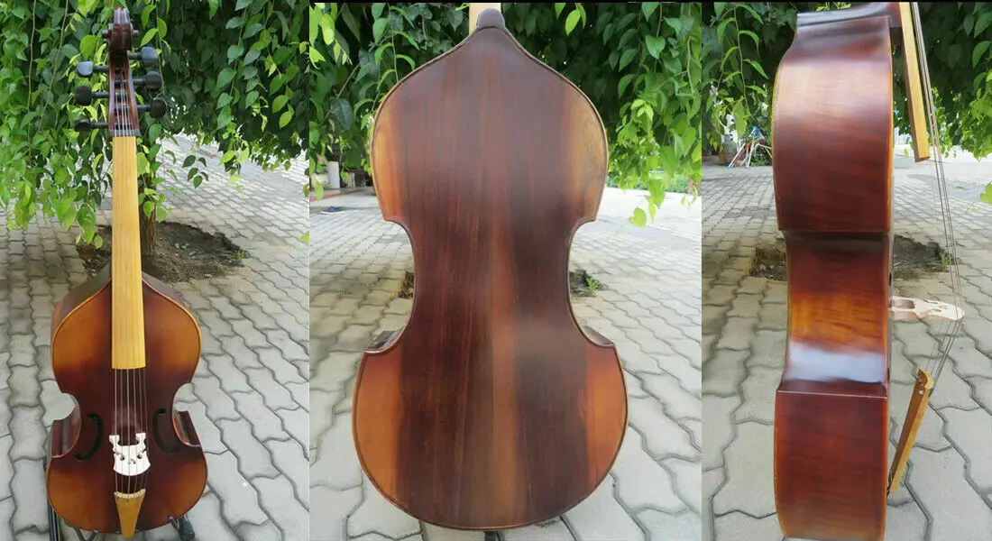 

Baroque Style SONG Brand maestro Treble 6 string 25 1/2 " viola da gamba #14198