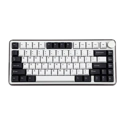 KiiBOOM Breeze 75 75% Aluminium & Acrylic Hot Swappable Wired/Bluetooth/2.4GHz Wireless Mechanical Keyboard for Win/Mac