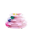 pink four-story