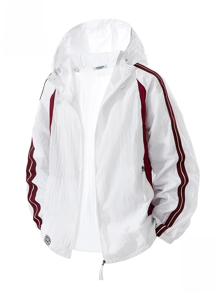 

Легкая солнцезащитная одежда PaulFrank Ice Silk UPF50 для мужчин, летняя, цветная, дышащая, быстросохнущая верхняя одежда