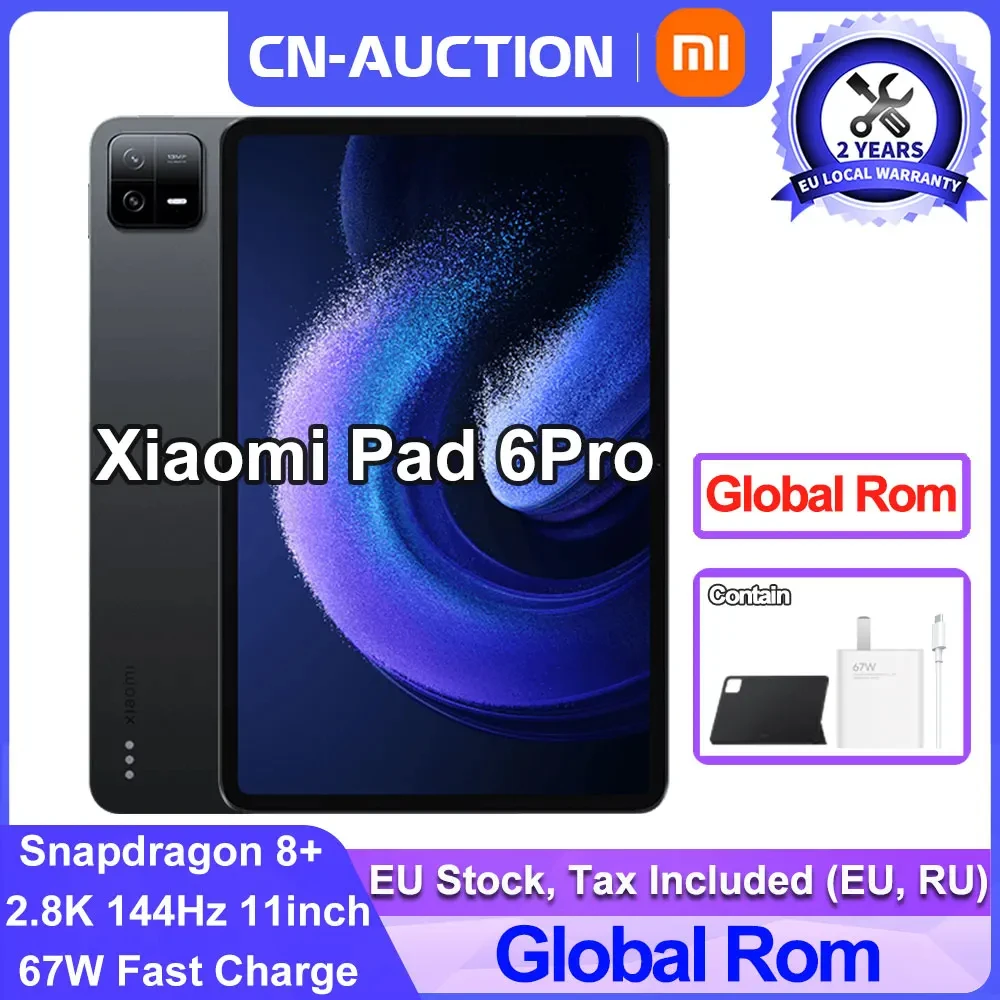 Xiaomi Pad 6 PR: 2023'ün En Güçlü Tableti Mi Pad 6 Pro Global Rom ile