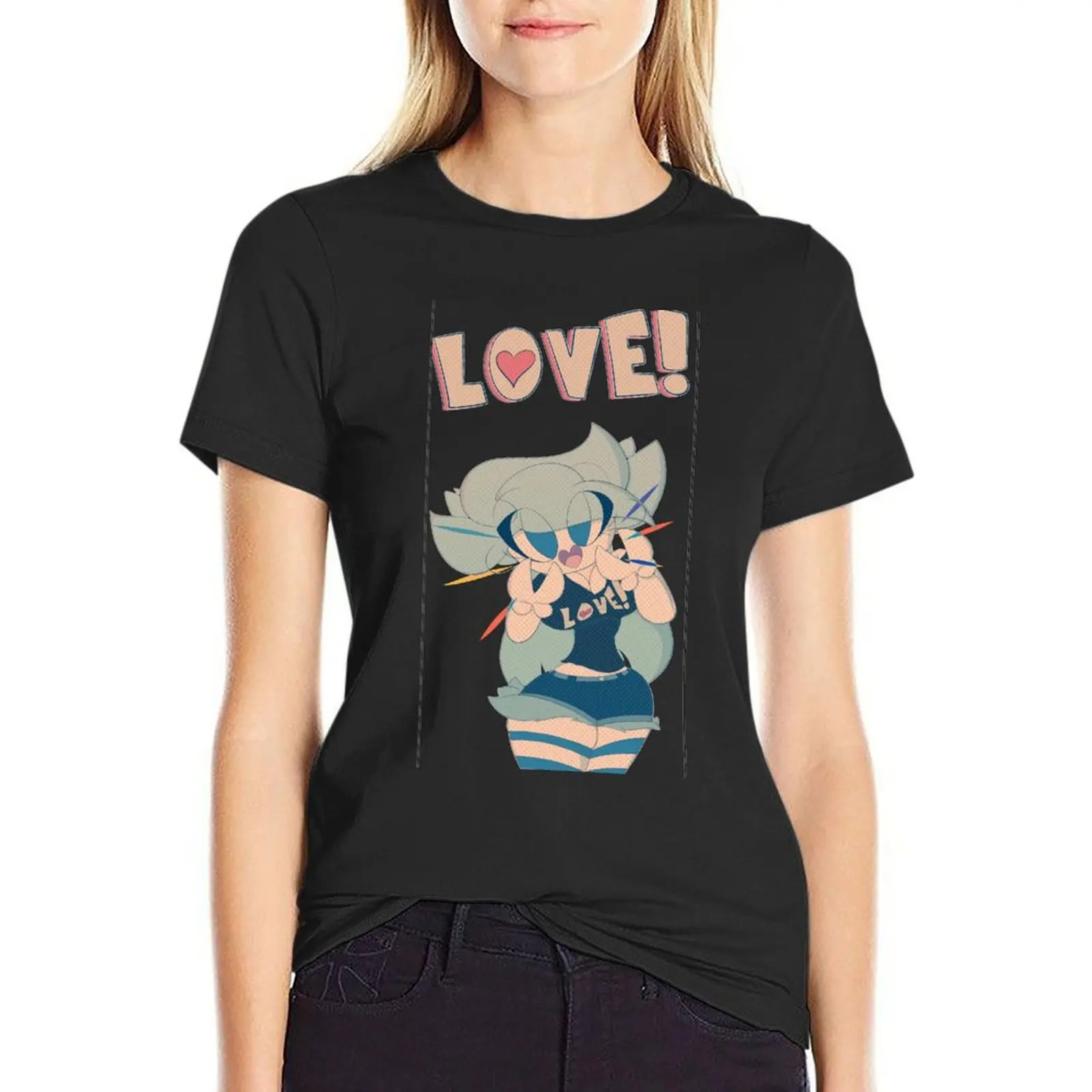 

Jill Love! T-Shirt animal prinfor cute tops Short sleeve tee t-shirts for Women graphic tees