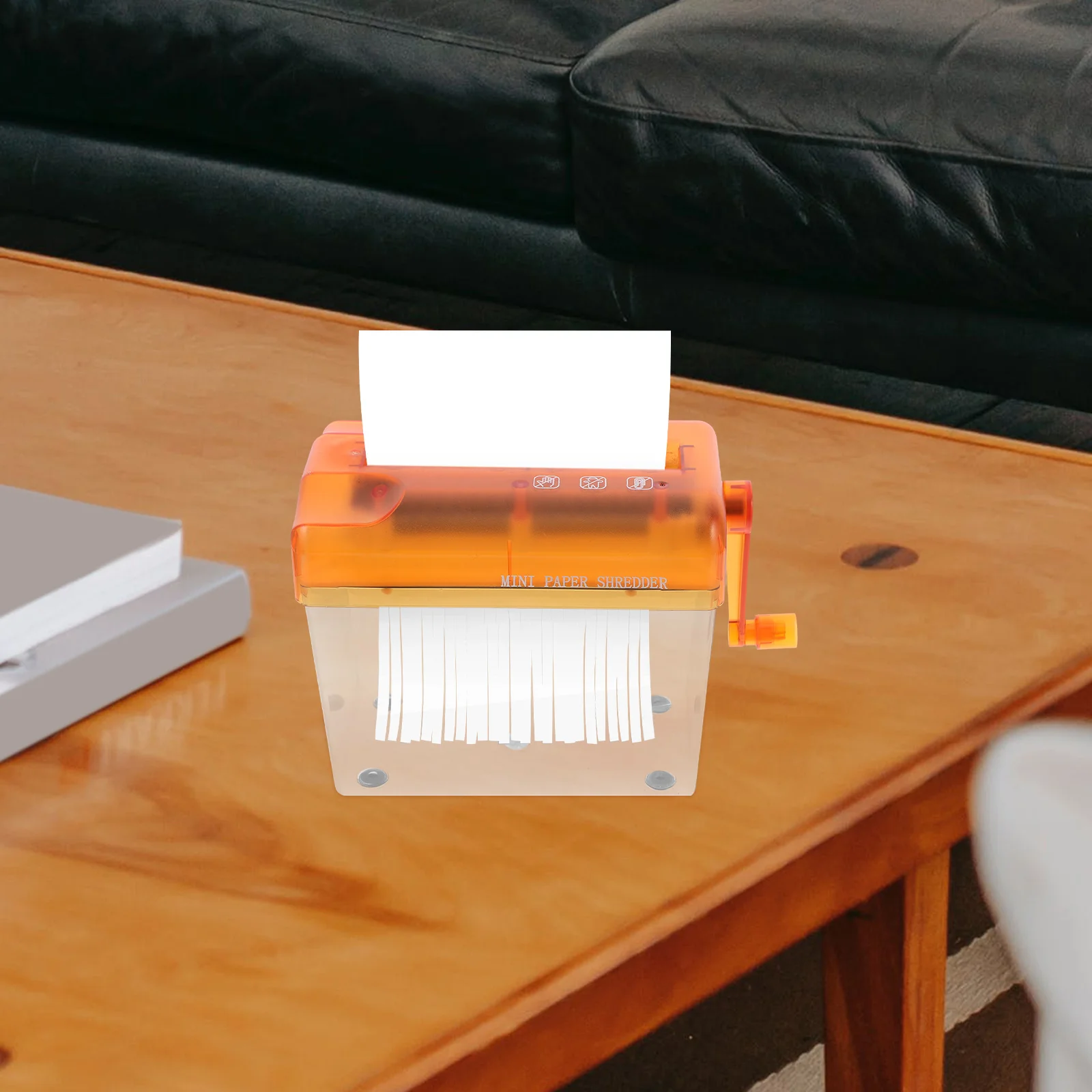 

Handheld Paper Shredder Mini Manual Home Shredding Machine Shredders for Use Portable Abs Office Document