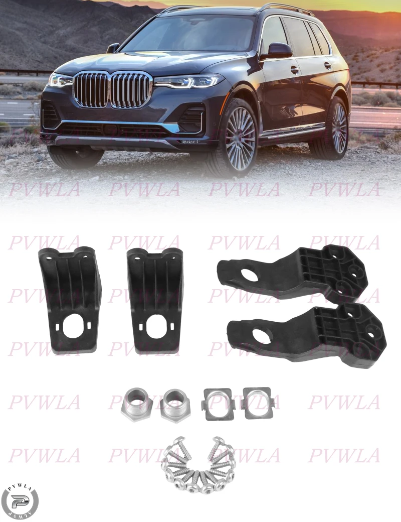 

Headlight Bracket HeadLamp Repair Kit 63115A417B3 For BMW X7 G07 G09 2019 2020 2021 2022 Plastic Bracket Kit