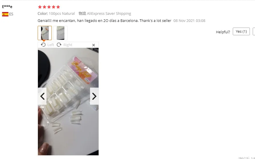 100/500 stücke Nägel Halb Französisch Falsche Nail art Tipps Acryl UV Gel Maniküre Spitze Nagel Französisch Nagel Stück Fertig uñas postizas DIY – Detail 2