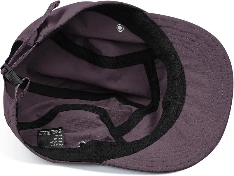 Sommer Trucker Cap 5-Panel-Baseballkappen Männer Frauen Kurze Krempe Papa Hüte Flat Bill Casual Running Cap Sonnenhut Paar Kadettenkappe – Detail 38