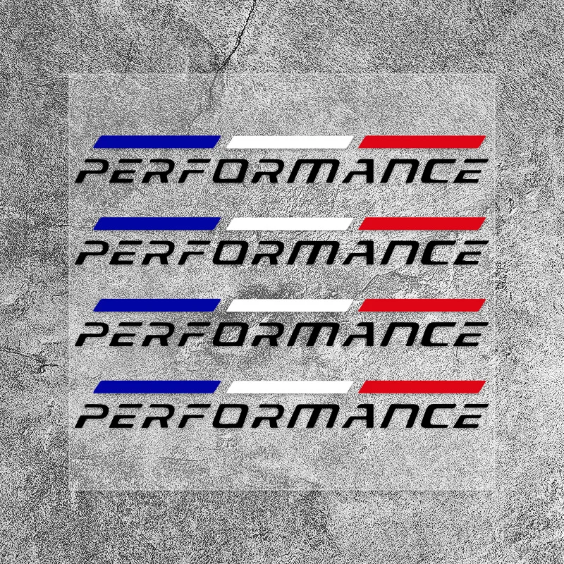 AliExpress NONE 4PCS/SET Car Wheel Rim Performance Waterproof Vinyl Stickers Set For Auto Motorcycle Decal
