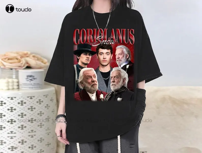 Coriolanus Snow Shirt,  Unisex Coriolanus Fans Gift, Coriolanus Tee, Vintage Tee Shirt, Retro Movie T-Shirt