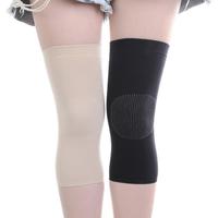 1 Pair Ice Silk Elastic Sports Kneepad Fitness Kneeling Pad Knee Brace Support Protectors Pressurized For Basketball Volleyball