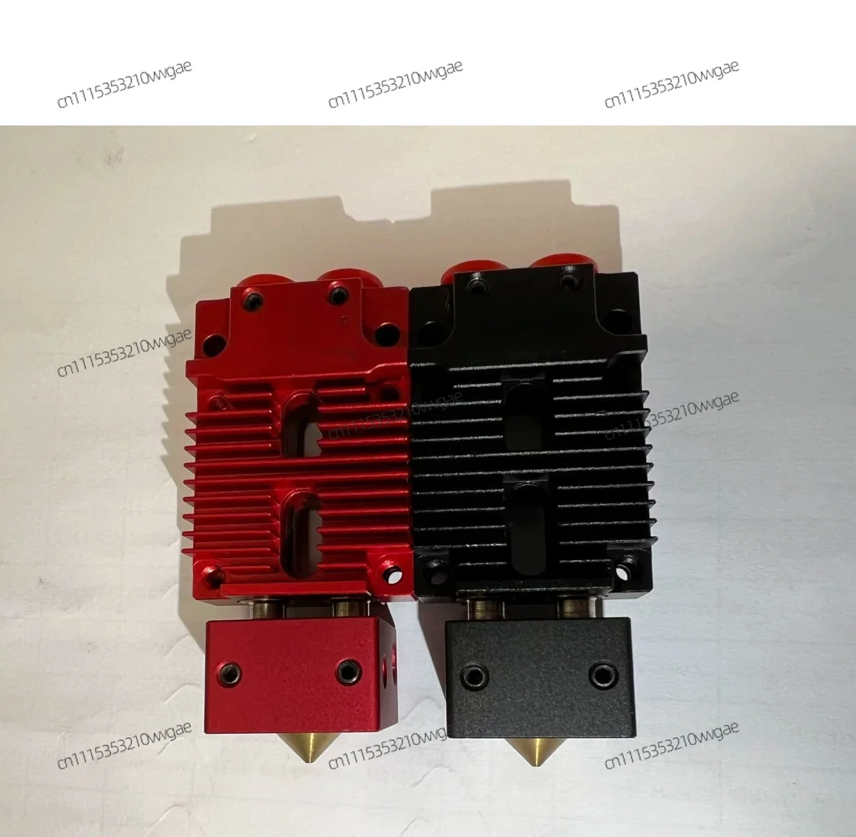 For 2 in 1 MIX Zebra Color Mixing Hotend 2 Input 1 Output Gradient Printing Extruder DIY Kit for 3D Printer
