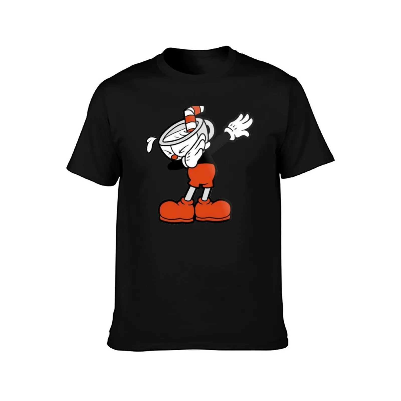 Cuphead Dabbing - Funny Dab T-Shirt Halloween Theme T-Shirt