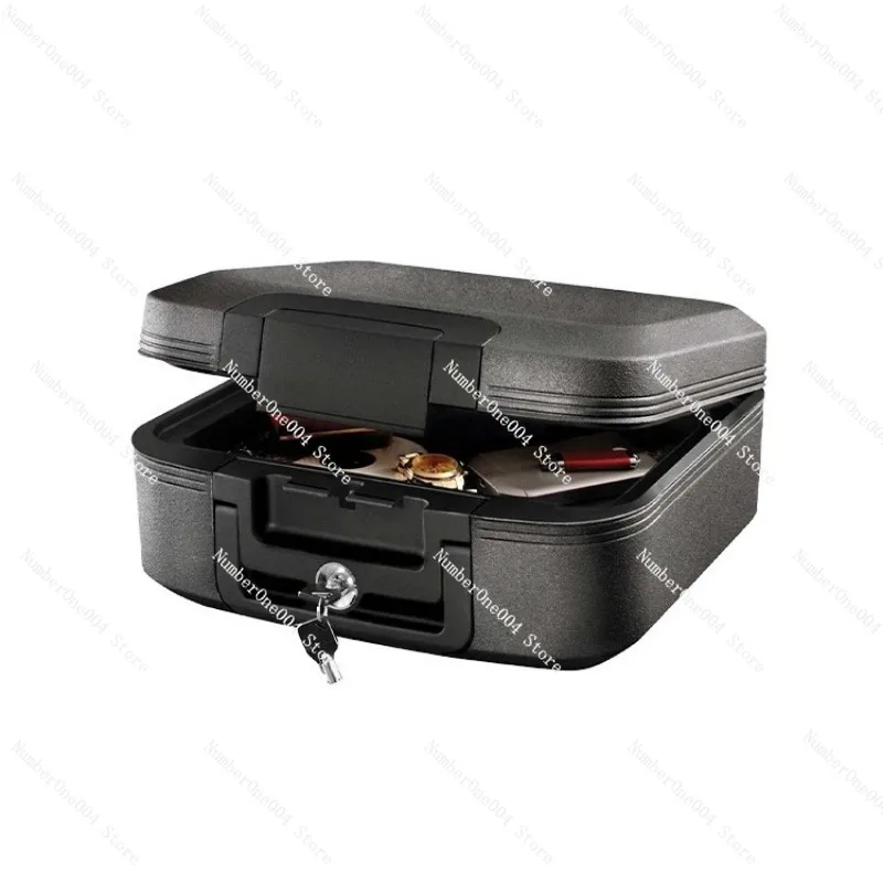 

Portable Car Storage Box International Fireproof Waterproof Safe Safe Household Cabinet