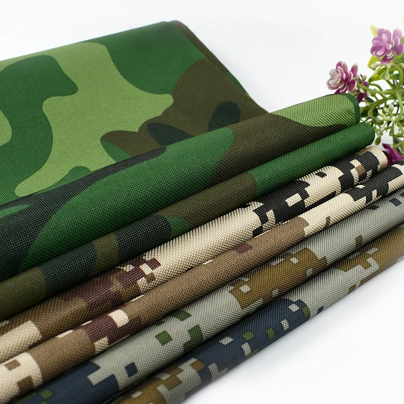 

Meetee 50/100*150cm Camouflage Fabric Outdoor Camping Tent Rainproof Fabrics PVC Waterproof Cloth Sun Protection Tents Materials