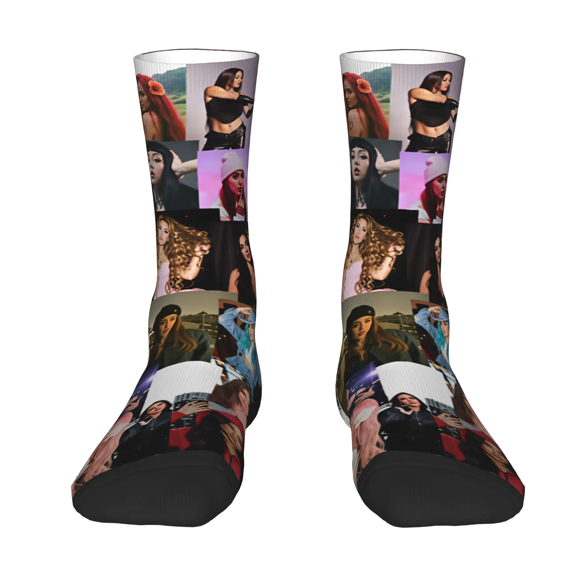 Cool Mens C-Cazzus Dress Socks Unisex Warm Comfortable 3D Printed Argentine Rapper Crew Socks