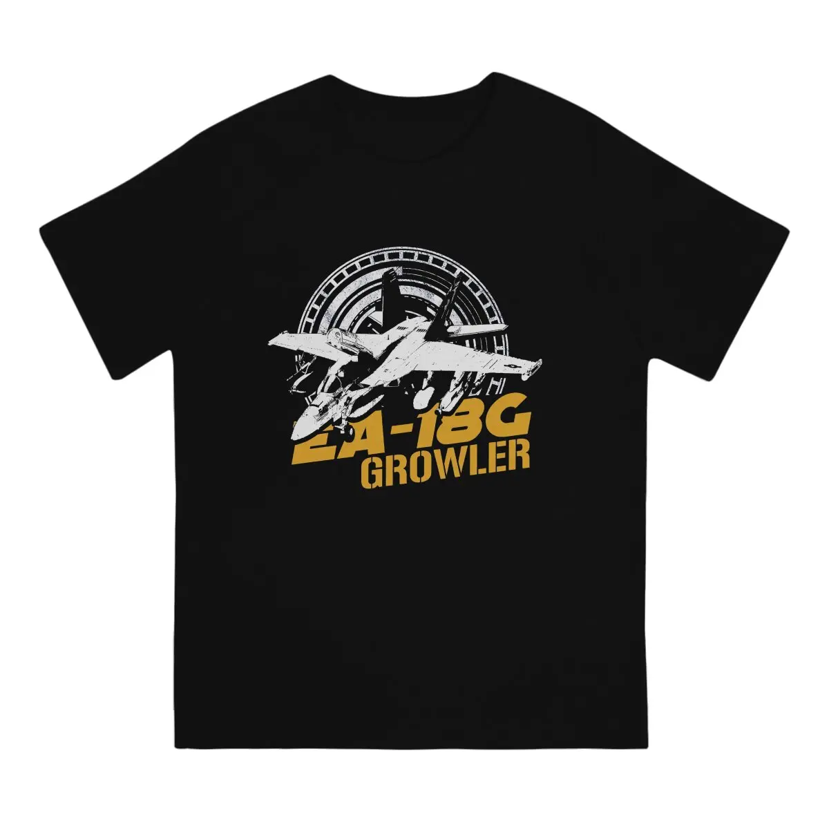 EA18G Growler Airforce Pilot Gift Modern Warbird Men TShirt Airplane Lover O Neck Tops 100% Cotton T Shirt