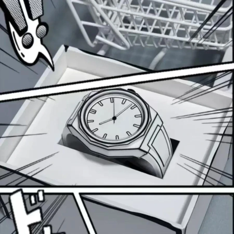 Minimalist Comic Watch Simple Line Dial Soft Silicone Band Fashion Creative 2D Drawing Style Quartz Wristwatch For Men Women