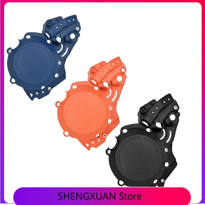 

Motorcycle Clutch Cover Ignition Protector Guard For SX XC EXC XCW 250 300 TPI SX250 EXC250 2T Husqvarna TC TE 2020-2021