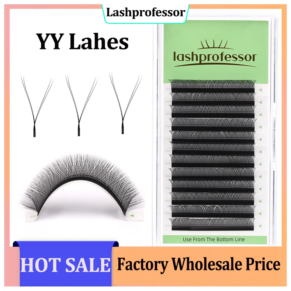 

YY Shape Volume Lashes Y Eyelash Extensions Cilia and Brazilian Volume Cashmere Mink Eyelash Extensions Cilios 3D 4D 5D W Shape