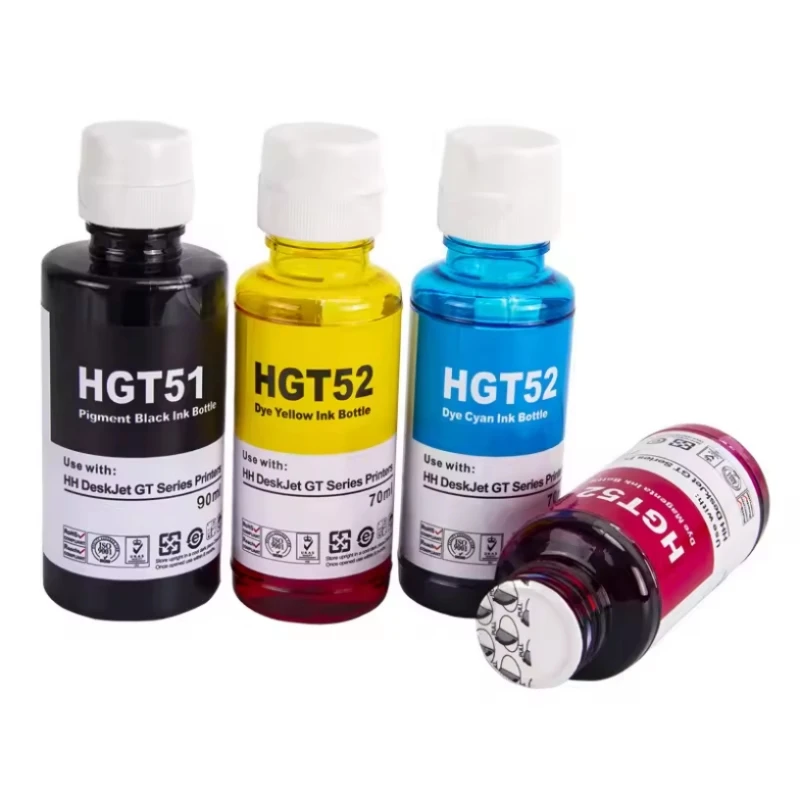 1 مجموعة GT51 GT52 عبوة صبغ الحبر ل HP الذكية خزان 500 502 508 طابعة DeskJet GT 5810 5820 5822 الحبر لخزان الحبر HP 115 118 310