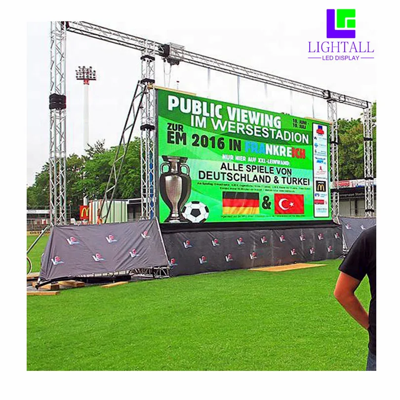 Hochwertiger 4K P3.91 wasserdichter Vollfarb-LED-Bildschirm für Partys mit außergewöhnlicher Helligkeit
